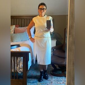 Lauren Ralph Lauren Modern Cream Dress